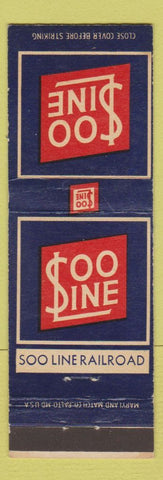 Matchbook Cover - Soo Line Railroad