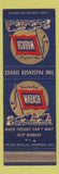 Matchbook Cover - Wabash Railroad WEAR