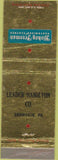 Matchbook Cover - Hickey Freeman Clothes Shamokin PA