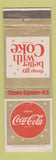 Matchbook Cover - Coca Cola Soda Times Square NY WEAR