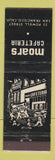 Matchbook Cover - Moars Cafeteria San Francisco CA