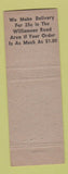 Matchbook Cover - Smith Esso oil gas Roanoke VA