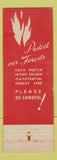 Matchbook Cover - Chief oil gas Mobil General Tires Cheyenne Laramie Cody WY