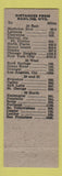 Matchbook Cover - Mobil oil gas Rawlins WY