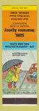 Matchbook Cover - Sohl Insurance Agency Keokuk IA