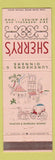 Matchbook Cover - Sherry's Restaurant Des Moines IA