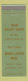 Matchbook Cover - Bronze Lantern Motel Davenport IA