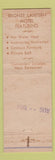 Matchbook Cover - Bronze Lantern Motel Davenport IA