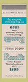 Matchbook Cover - Rosoff's Restaurant New York City