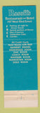 Matchbook Cover - Rosoff's Restaurant New York City