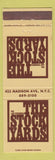 Matchbook Cover - The Stock Yards New York City