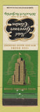 Matchbook Cover - Hotel Governor Clinton New York City WEAR
