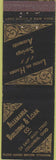 Matchbook Cover - Allemania Building Loan Columbus OH