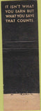 Matchbook Cover - Allemania Building Loan Columbus OH