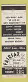 Matchbook Cover - Fairfax Liquor Shop New York City
