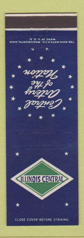 Matchbook Cover - Illinois Central Railroad
