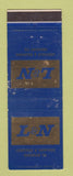 Matchbook Cover - Louisville and Nashville Railroad L&N WEAR