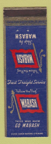 Matchbook Cover - Wabash Railroad