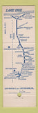 Matchbook Cover - Bessemer and Lake Erie Railroad Pittsburgh PA WORN