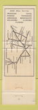 Matchbook Cover - Frisco Railroad