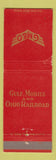 Matchbook Cover - GM&O Railroad Gulf Mobile Ohio WEAR