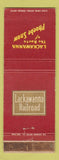 Matchbook Cover - Lackawanna Railroad WEAR