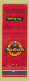 Matchbook Cover - Rio Grande Railroad
