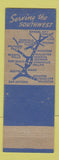 Matchbook Cover - MKT Railroad Missouri Kansas Texas