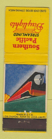 Matchbook Cover - Southern Pacific Railroad