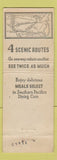 Matchbook Cover - Southern Pacific Railroad