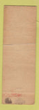 Matchbook Cover - Union Pacific Railroad Streamliners WORN