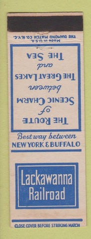 Matchbook Cover - Lackawanna Railroad