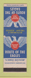 Matchbook Cover - Missouri Pacific Railroad Route of Eagles