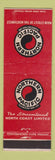 Matchbook Cover - Northern Pacific Railroad
