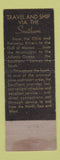 Matchbook Cover - Southern Railroad System