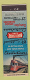 Matchbook Cover - North Shore Line Railroad Electroliners