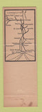 Matchbook Cover - Illinois Central Railroad