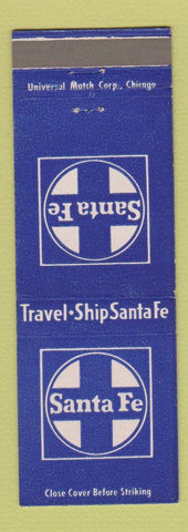 Matchbook Cover - Santa Fe Railroad