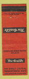 Matchbook Cover - Rio Grande Railroad