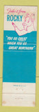 Matchbook Cover - Great Northern Railroad WEAR