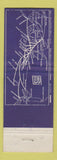 Matchbook Cover - Soo Line Railroad Minneapolis St Paul Sault Ste Marie WEAR