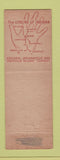 Matchbook Cover - Monon Hoosier Line Railroad