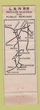 Matchbook Cover - Louisville and Nashville Railroad L&N