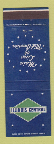 Matchbook Cover - Illinois Central Railroad