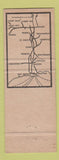 Matchbook Cover - Illinois Central Railroad