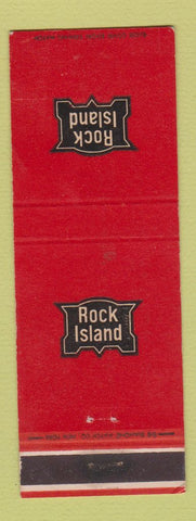 Matchbook Cover - Rock Island Railroad