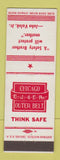 Matchbook Cover - Chicago Ouer Belt Railroad John Valek