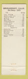 Matchbook Cover - Sportsmen's Inn Bridgeport CA