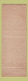 Matchbook Cover - Schuyler Hotel Long Beach CA