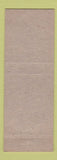 Matchbook Cover - Tex & Billie's Playhouse Santa Monica CA